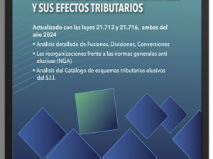 Portada del libro Manual de Reorganizaciones Empresariales y sus Efectos Tributarios, edición 2025, de Davil LAgos Fernández, Editorial CEPET.